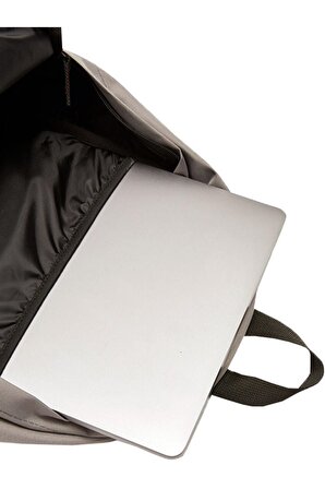 Heibe  Kabartma Baskılı Laptop Bölmeli Erkek Sırt Çantası